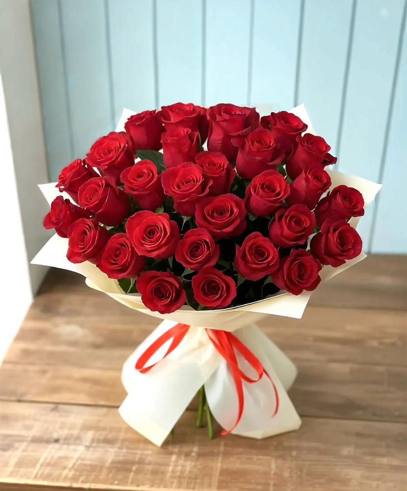 Букет 29 Красных роз в ВНИИССе