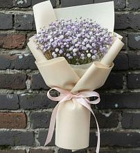 Букет цветов из:  Гипсофила в ВНИИССе