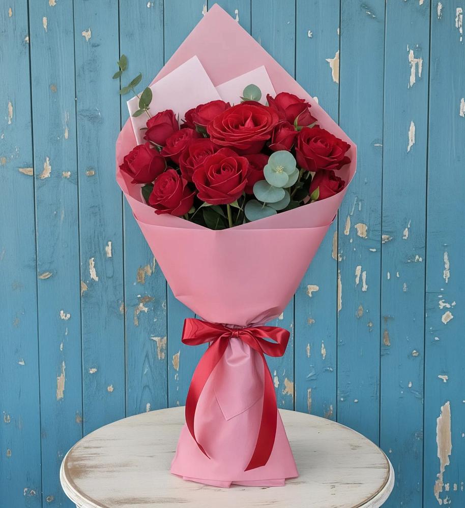 Букет цветов из: Розы в ВНИИССе