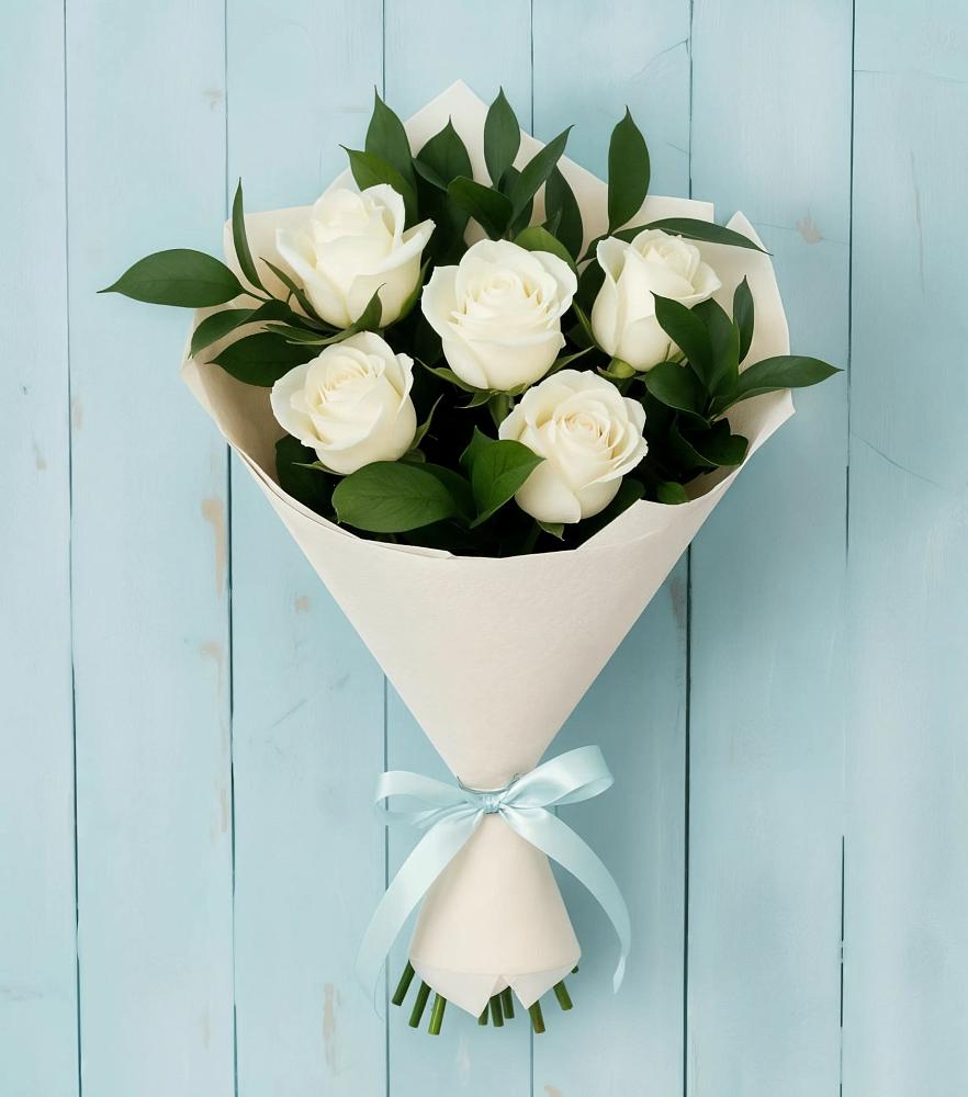 Букет цветов из: Розы в ВНИИССе