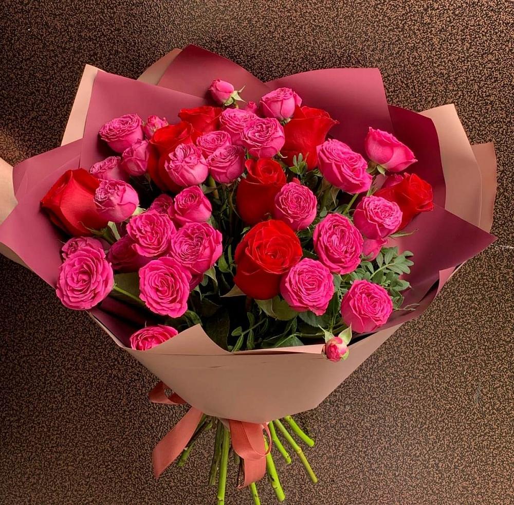 Букет В объятьях нежности в ВНИИССе