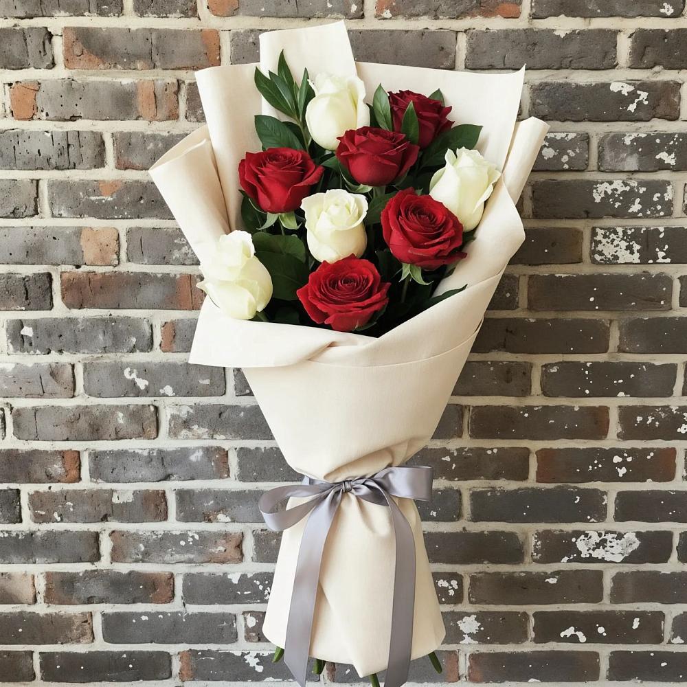 Букет цветов из: Розы в ВНИИССе