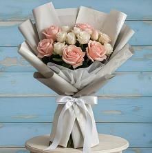 Букет цветов из:  Розы в ВНИИССе