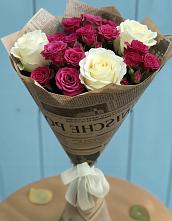 Букет цветов из:  Розы в ВНИИССе