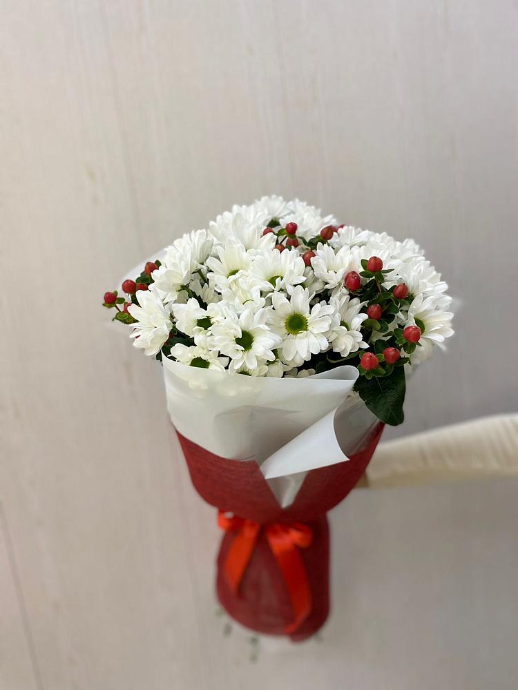 Букет цветов из: Хризантемы в ВНИИССе