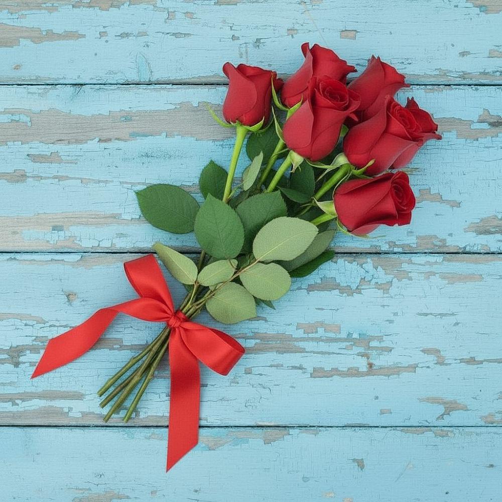 Букет Красные розы в ВНИИССе