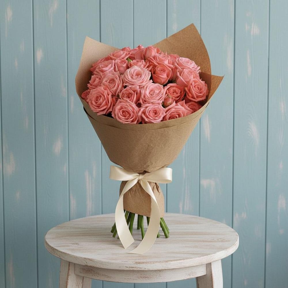 Букет цветов из: Розы в ВНИИССе