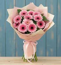 Букет цветов из:  Герберы в ВНИИССе