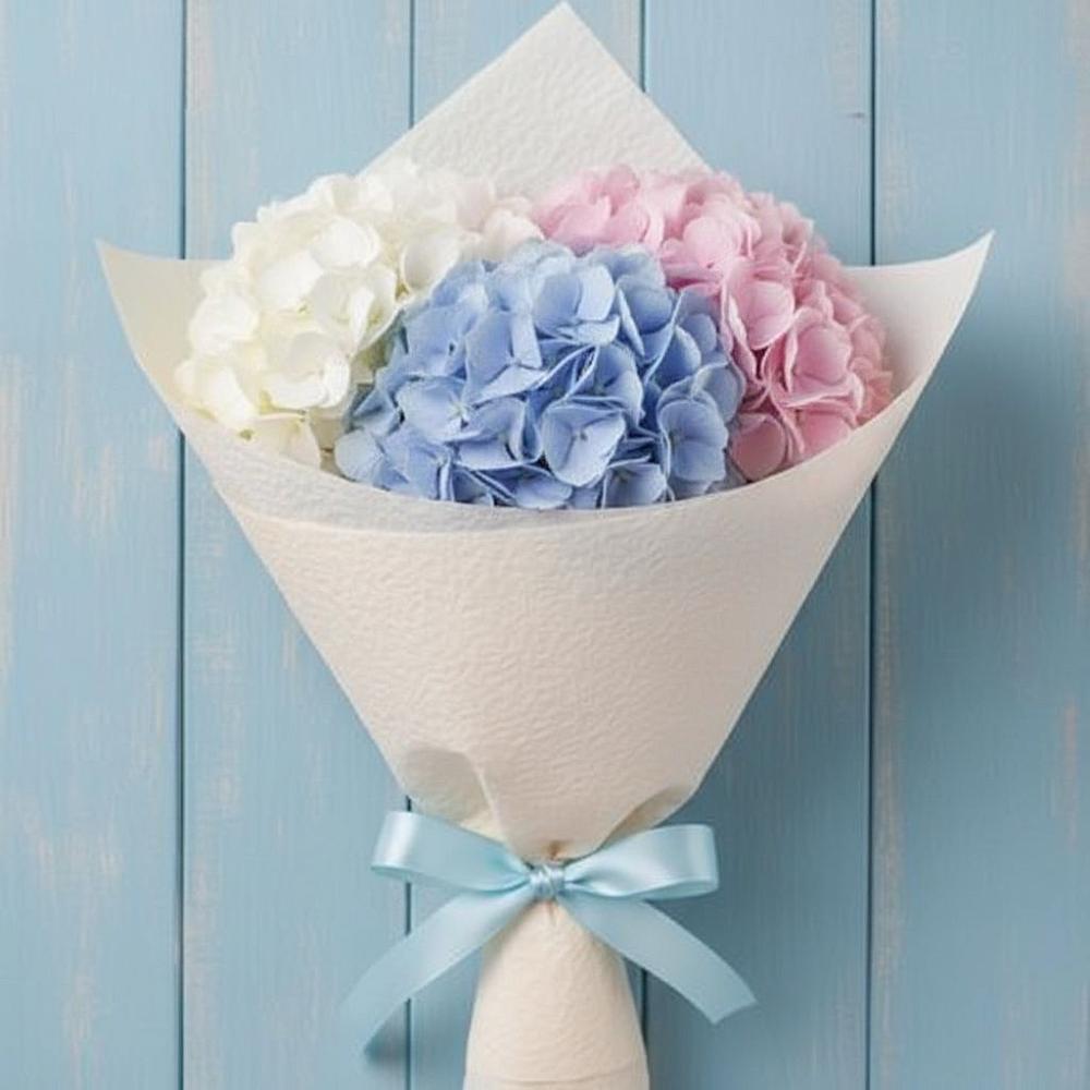 Букет цветов из: Гортензия в ВНИИССе