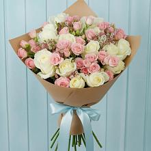 Букет цветов из:  Розы в ВНИИССе